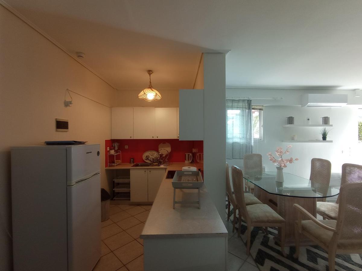 아르테미다 Flat With Garden Near Sea, Port And Airport 아파트 외부 사진